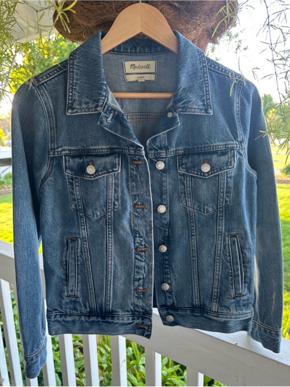 Madewell - Women's Blue Denim Jacket - The Jean Jacket - Size S fits M NWOT